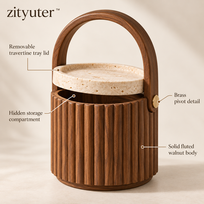 zityuter™ Storage Box Material and Hidden Storage Features